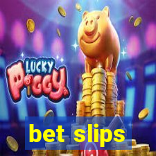 bet slips