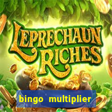 bingo multiplier scratch card