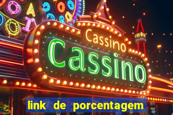 link de porcentagem dos slots pg