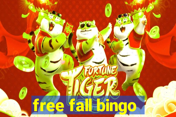 free fall bingo