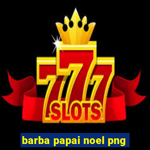 barba papai noel png