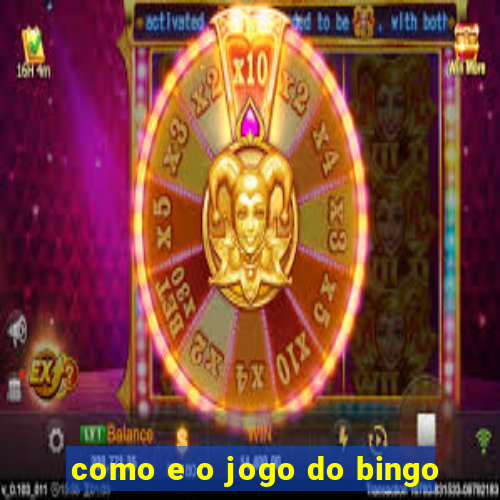 como e o jogo do bingo