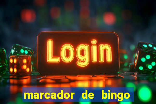 marcador de bingo com ima