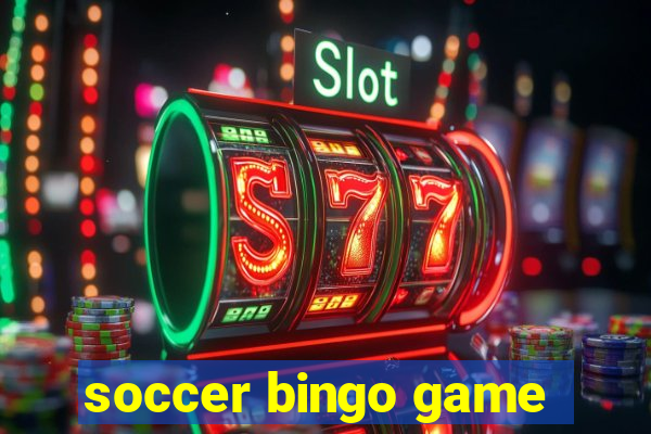 soccer bingo game