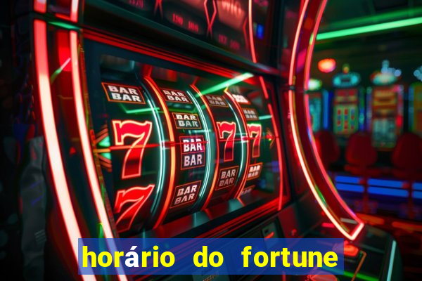 horário do fortune rabbit hoje