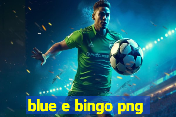 blue e bingo png