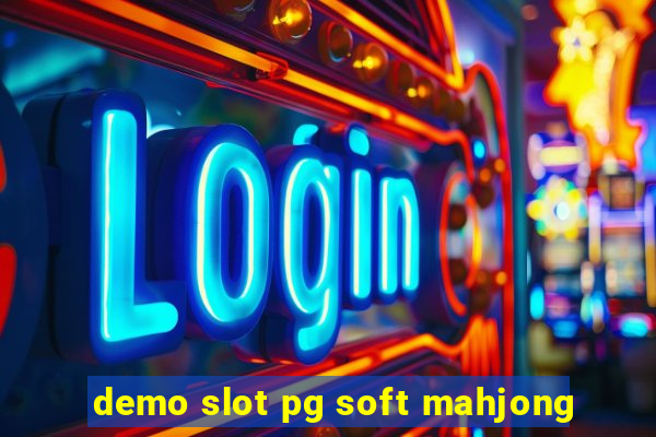 demo slot pg soft mahjong