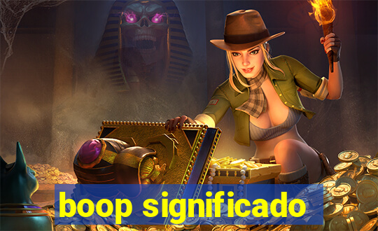 boop significado