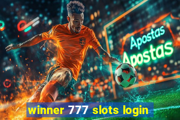 winner 777 slots login