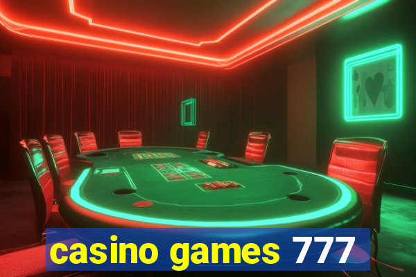 casino games 777