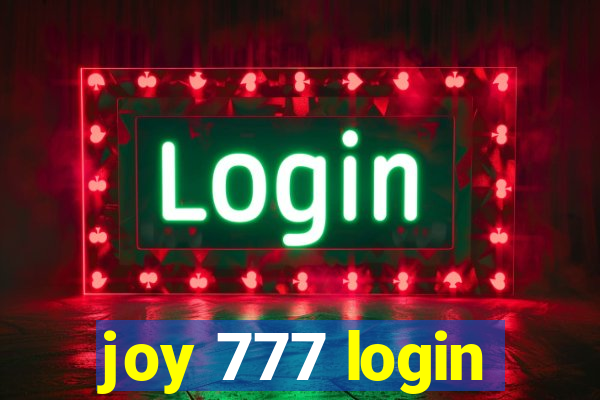 joy 777 login