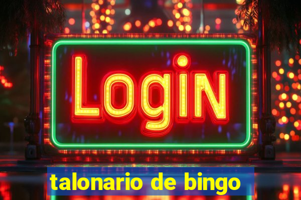 talonario de bingo