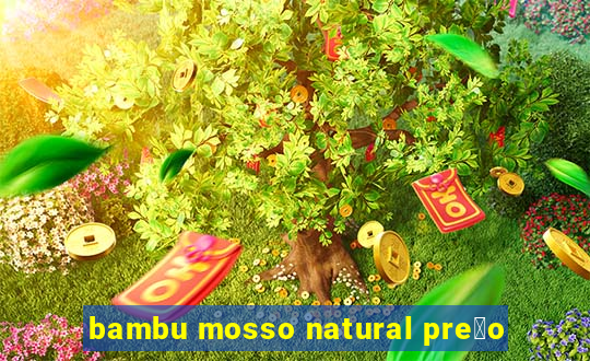 bambu mosso natural pre莽o