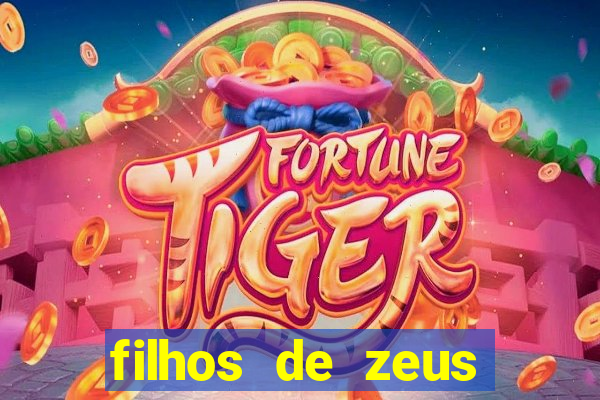 filhos de zeus mitologia grega