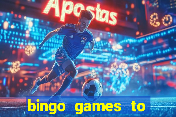 bingo games to play at home