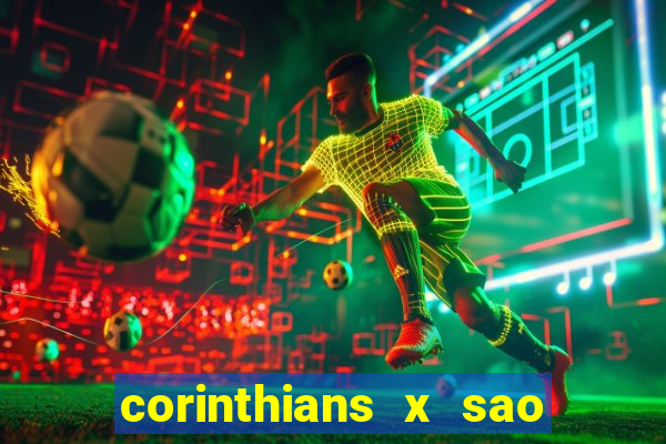 corinthians x sao paulo palpites