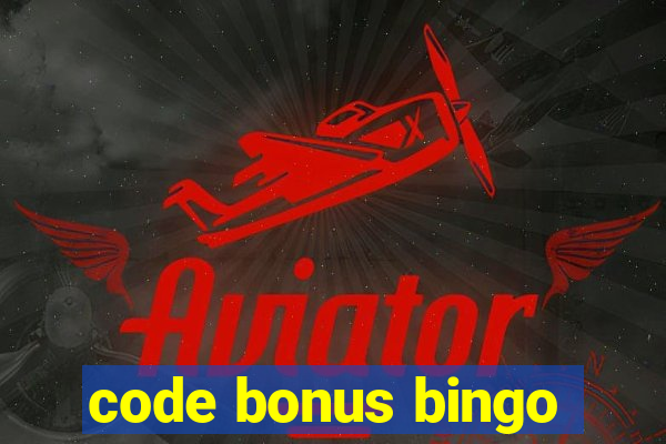 code bonus bingo