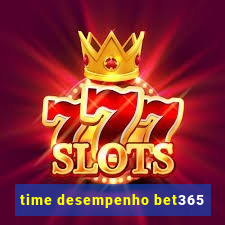 time desempenho bet365