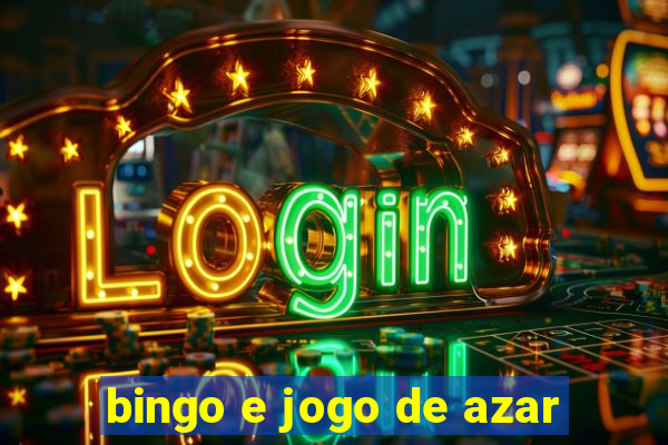 bingo e jogo de azar