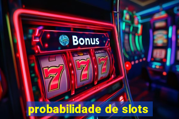 probabilidade de slots