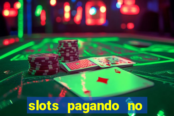 slots pagando no cadastro facebook