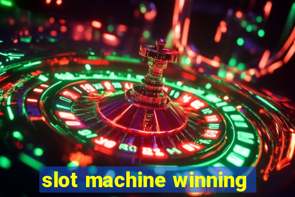 slot machine winning