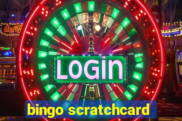 bingo scratchcard