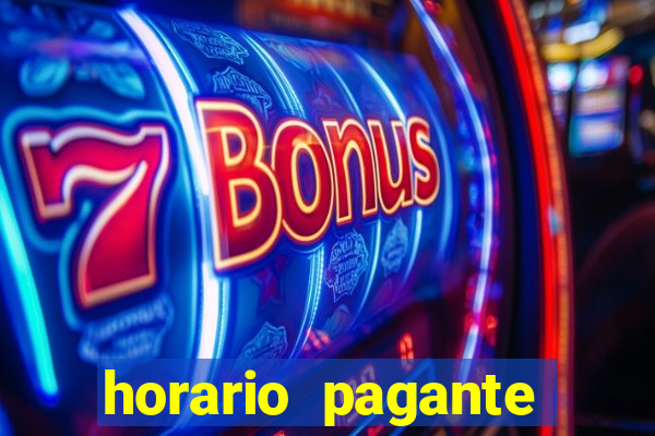 horario pagante fortune tiger