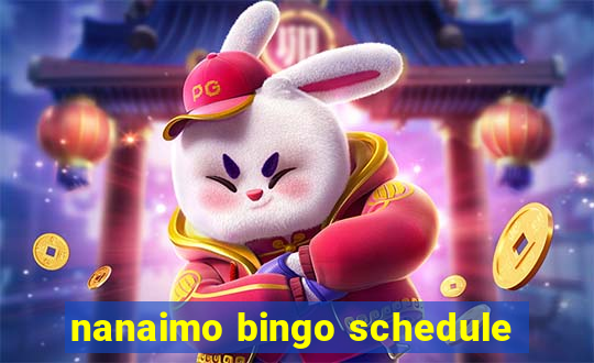 nanaimo bingo schedule