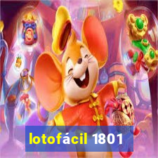 lotofácil 1801