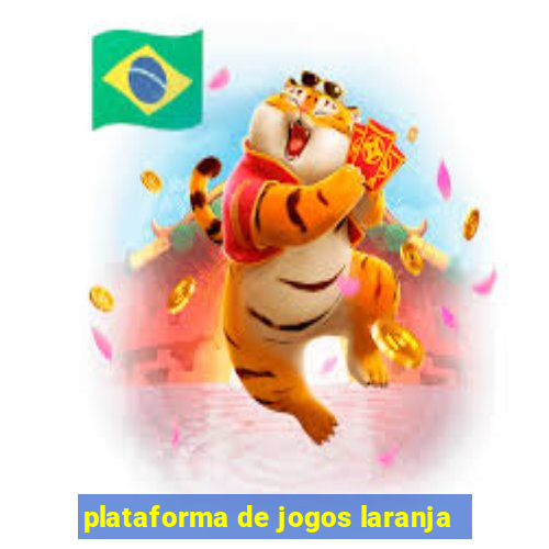 plataforma de jogos laranja