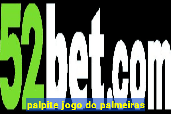 palpite jogo do palmeiras