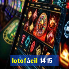 lotofácil 1415