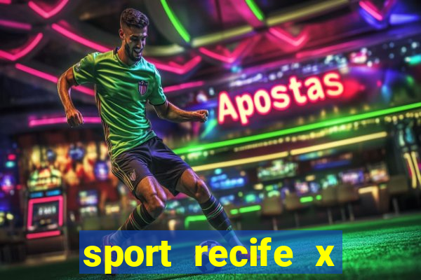 sport recife x ponte preta palpite