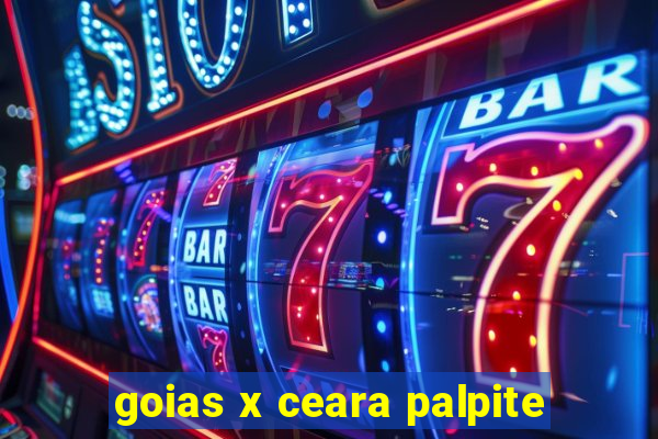 goias x ceara palpite