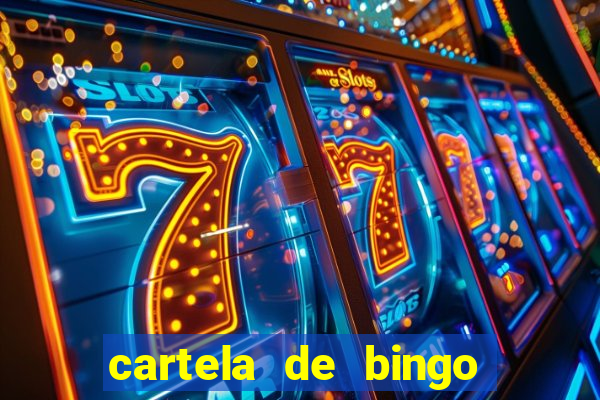 cartela de bingo para imprimir gratis