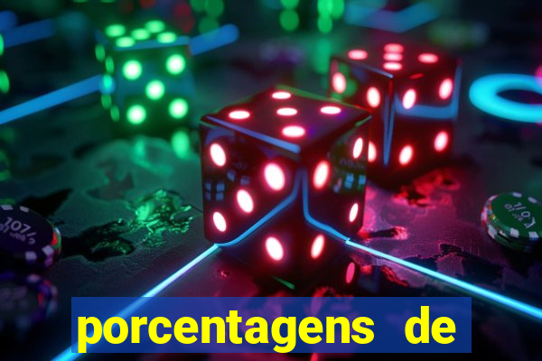 porcentagens de jogos pagantes