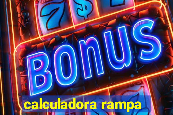 calculadora rampa