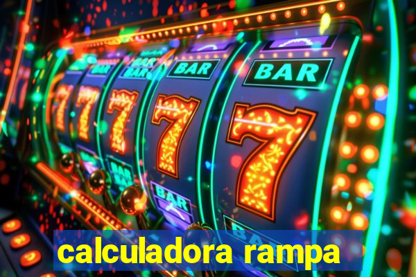 calculadora rampa