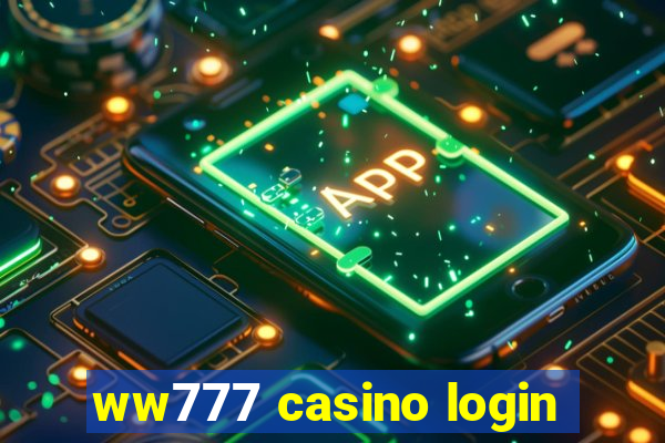 ww777 casino login