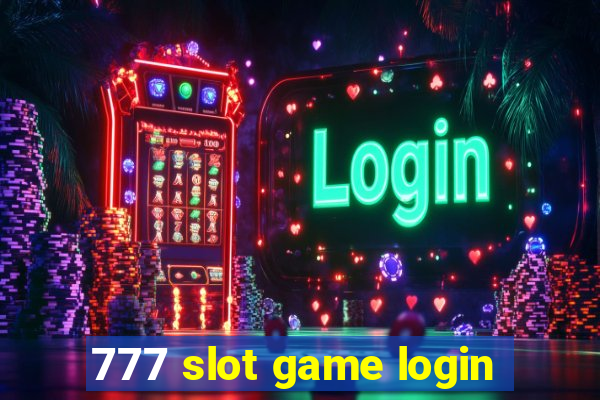 777 slot game login