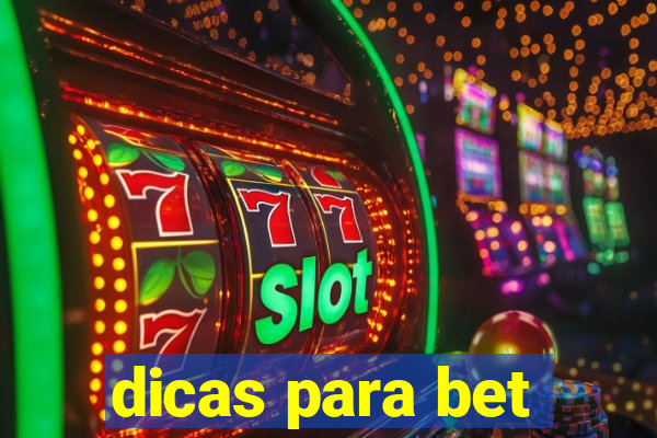 dicas para bet