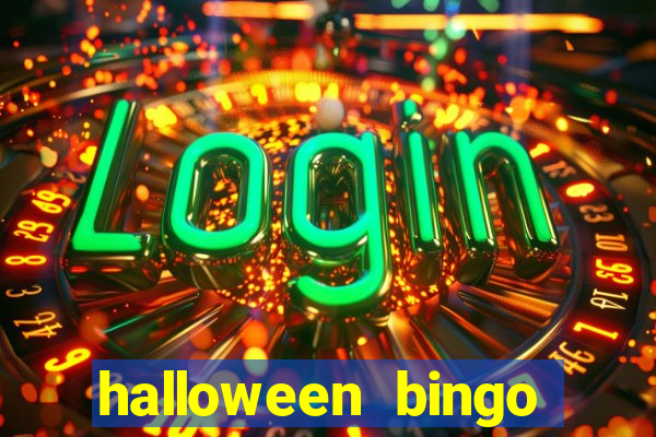 halloween bingo card generator