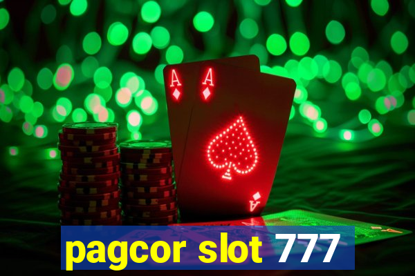 pagcor slot 777