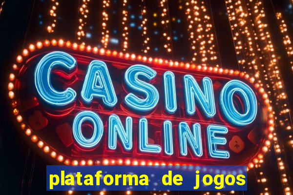 plataforma de jogos sem deposito