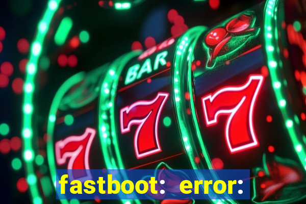 fastboot: error: failed to identify current slot