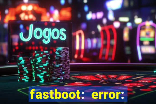 fastboot: error: failed to identify current slot