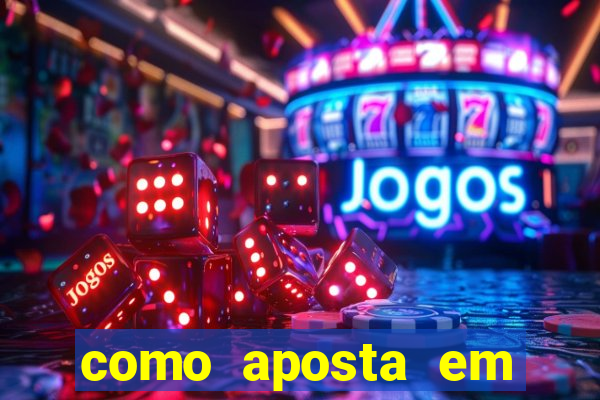 como aposta em jogo de futebol