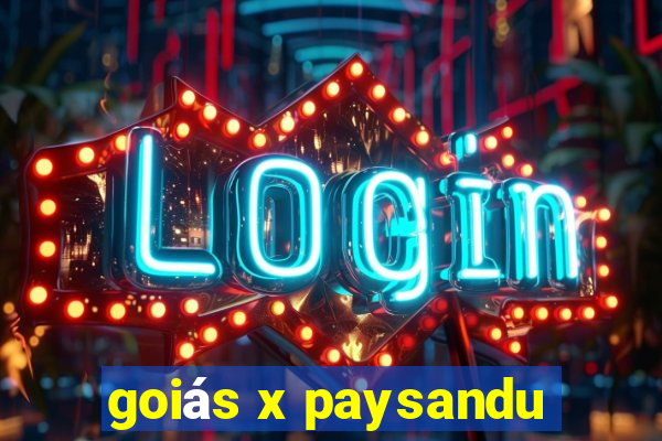 goiás x paysandu