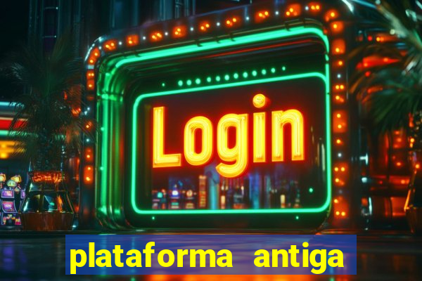 plataforma antiga do tigre